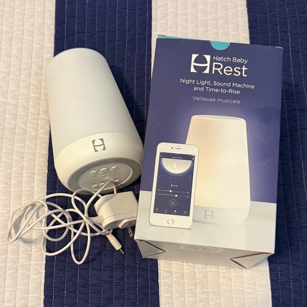 Hatch Baby Rest Night Light and Sound Machine - White